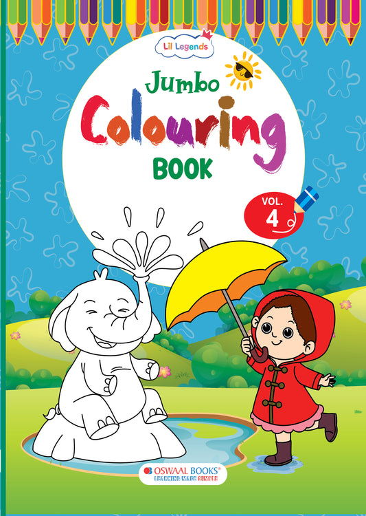 Lil Legends: Jumbo Colouring Book Vol 4