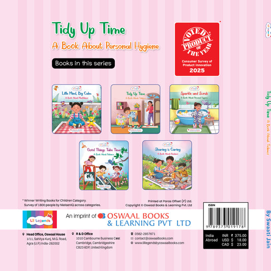 Lil Legends: Tidy Up Time! Learning to Care for My Space