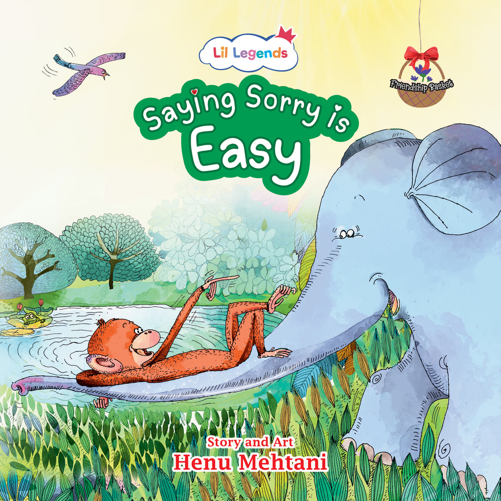 Lil Legends Friendship Basket: saying sorry is easy