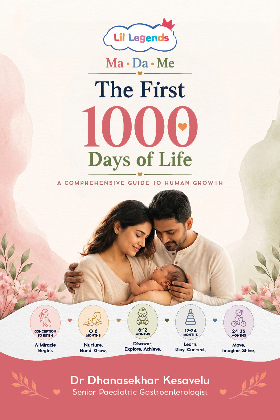 Lil Legends Ma-Da-Me: The First 1000 Days of Life – A Complete Pregnancy and Baby Care Guide for Parents | Newborn Nutrition, Growth, Development and Early Childhood Health 