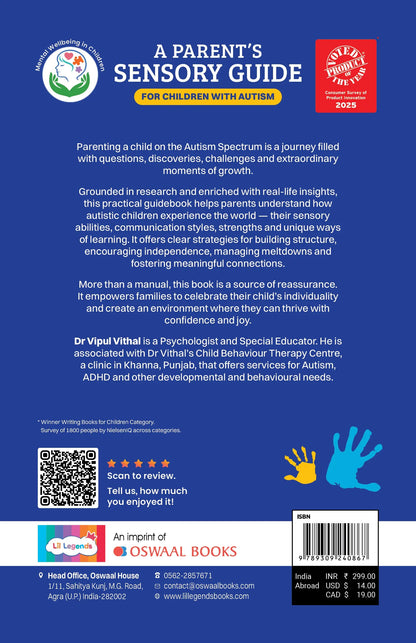 Lil Legends A Parent's Sensory Guide for Children with Autism | Managing Sensory Overload & Meltdowns | Enriched with Real-Life Insights | Help Your Child Feel Safe, Seen and Understood 