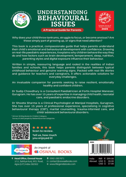 Lil Legends Understanding Behavioural Issues: A Practical Guide for Parents | Positive Parenting Strategies for Managing Challenging Behaviours | Expert Advice & Real-Life Insights 