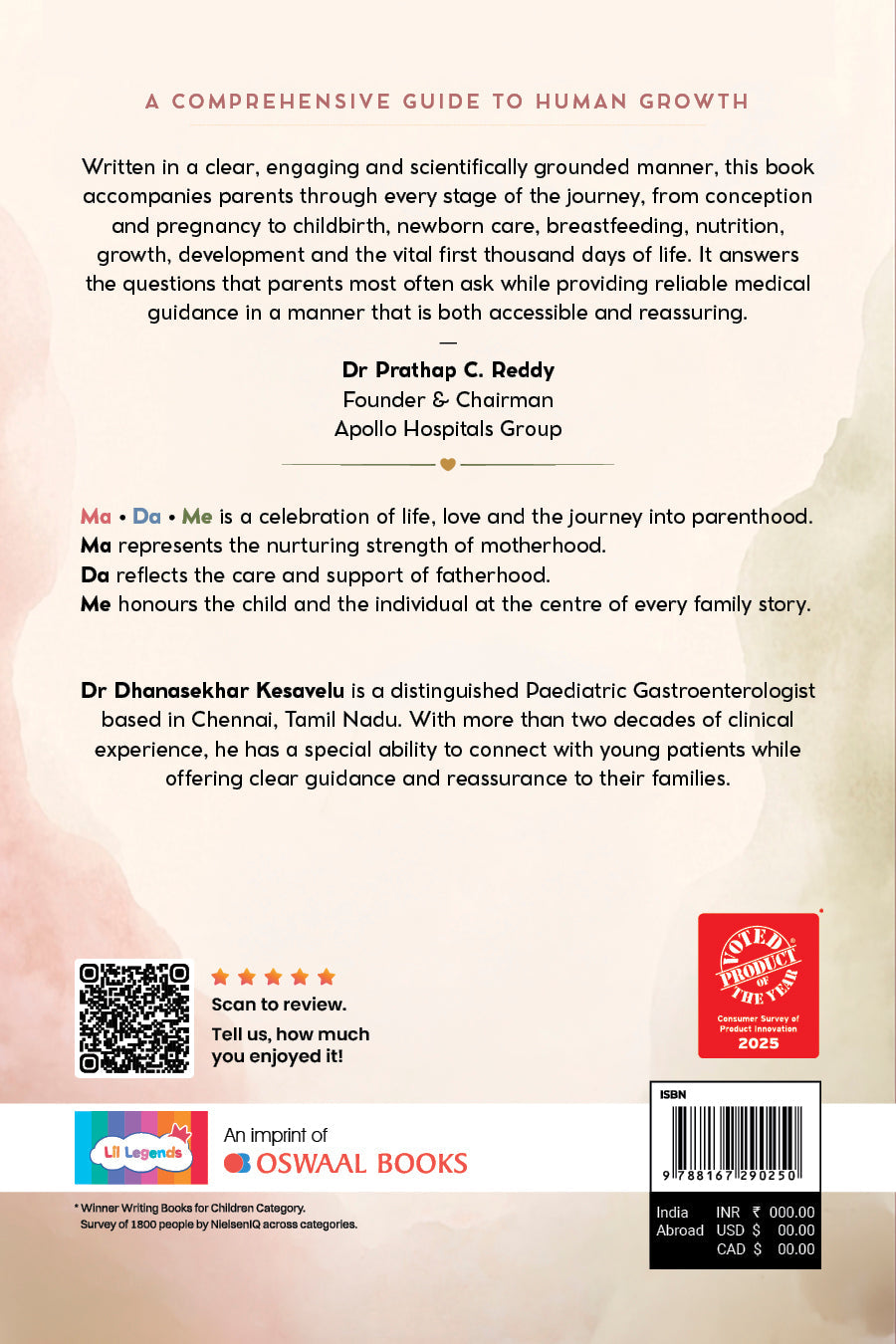Lil Legends Ma-Da-Me: The First 1000 Days of Life – A Complete Pregnancy and Baby Care Guide for Parents | Newborn Nutrition, Growth, Development and Early Childhood Health 