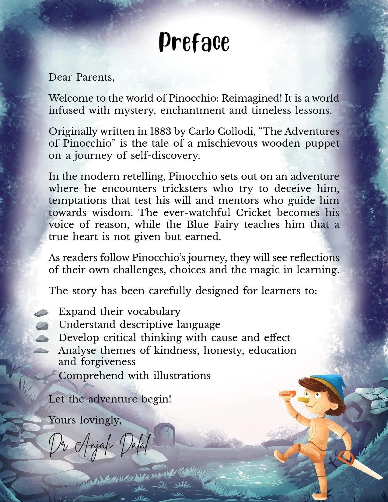 Lil Legends Re-Imagined Classics for Kids | Pinocchio | Illustrated Classic Story Book | Vocabulary, Imagination & Moral Values | Picture Book | Age 7+ Years