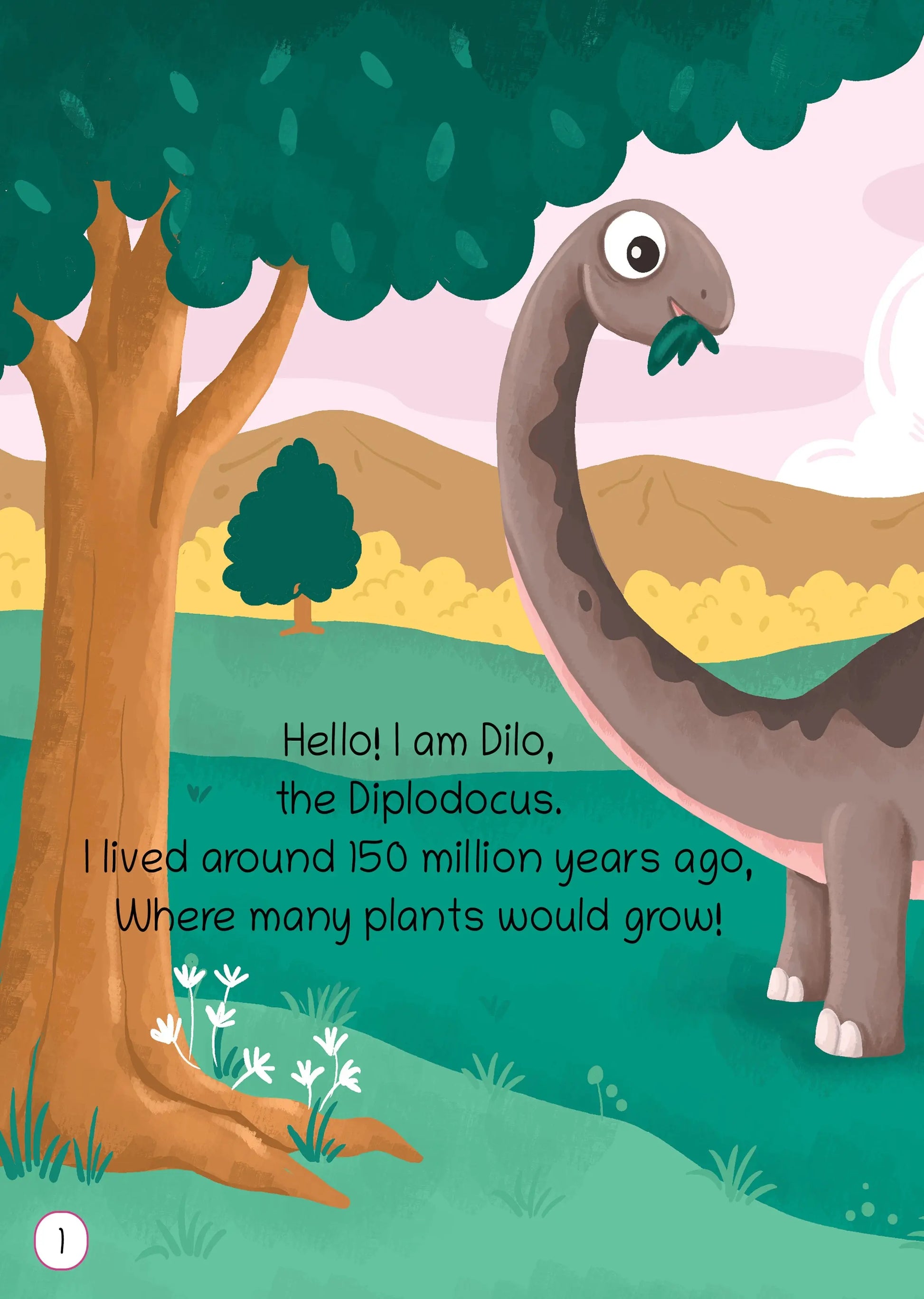 Lil Legends Padded Board Book for Kids | I am a Diplodocus | Illustrated Dinosaur Book for Toddlers | Durable Early Learning Picture Book | Age 2–5 Years | Padded Cover Edition 