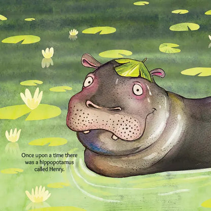 Lil Legends A Life Lesson for Kids Series, A Hippo Called Henry - A Story About Team Spirit | Value-based Picture Story Board Book | Age 4–8 