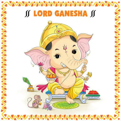 Lil Legends Shlokas & Mantras Padded Board Book for Kids | Sanskrit Prayers & Verses with Illustrations | Cultural Learning Picture Book | Age 2+ Years | Padded Cover Edition 