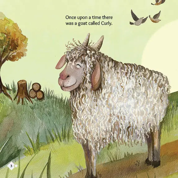 Lil Legends A Life Lesson for Kids Series, A Goat Called Curly  - A Story About Vehicle Safety | Value-based Picture Story Board Book | For Age 4–8 