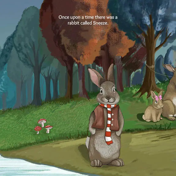 Lil Legends A Life Lesson for Kids Series, A Rabbit Called Sneeze  - A Story About Handling Fear | Value-based Picture Story Board Book | For Age 4–8 