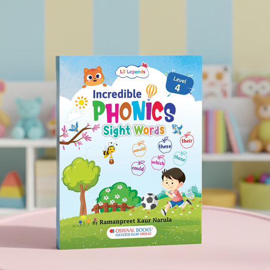 Lil Legends Incredible Phonics Level 4 Sight Words 