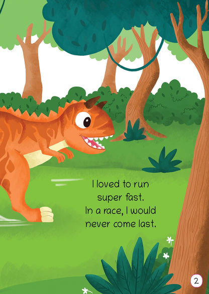 Lil Legends Padded Board Book for Kids | I am a Carnotaurus | Illustrated Dinosaur Book for Toddlers | Durable Early Learning Picture Book | Age 2–5 Years | Padded Cover Edition