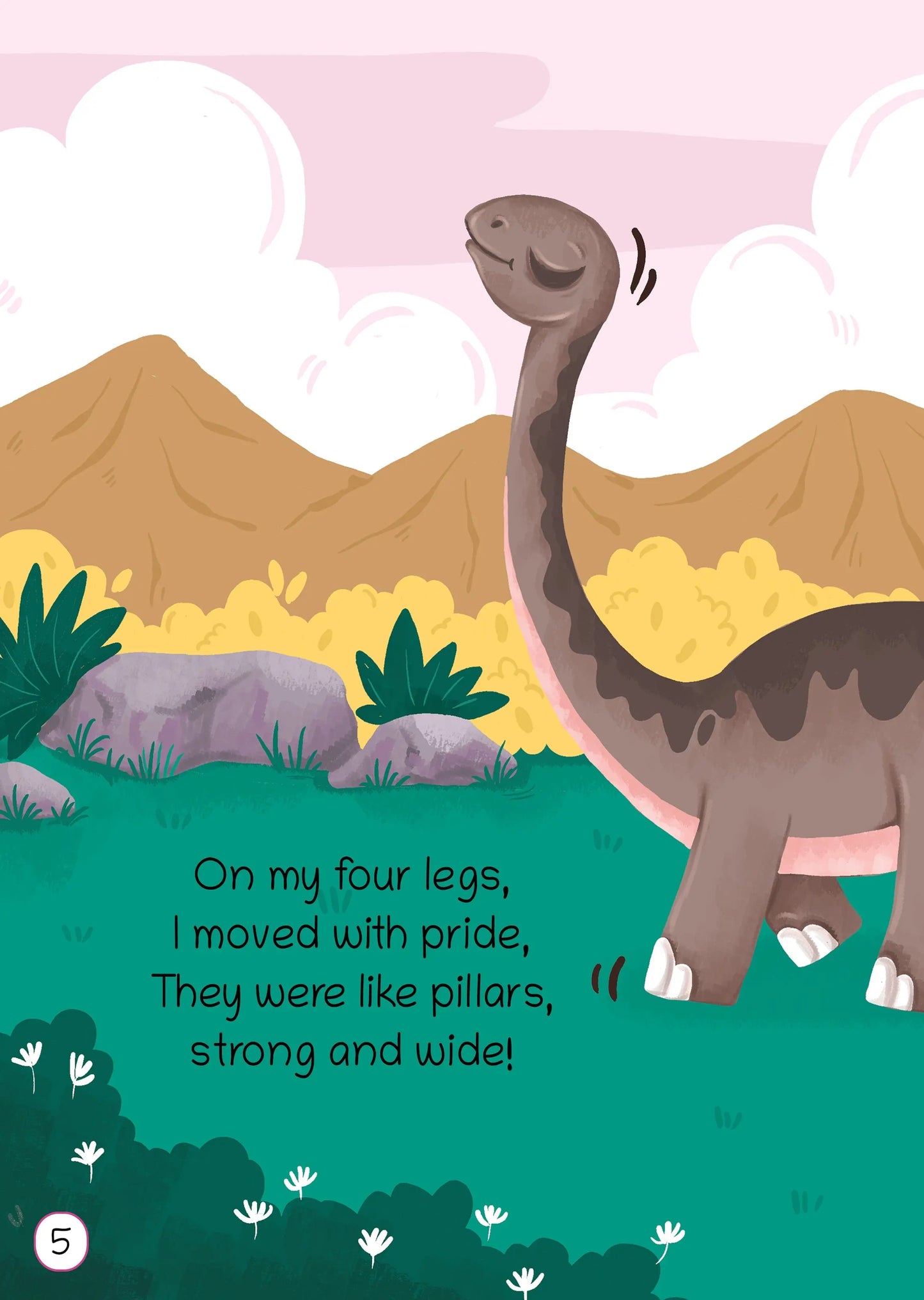 Lil Legends Padded Board Book for Kids | I am a Diplodocus | Illustrated Dinosaur Book for Toddlers | Durable Early Learning Picture Book | Age 2–5 Years | Padded Cover Edition 