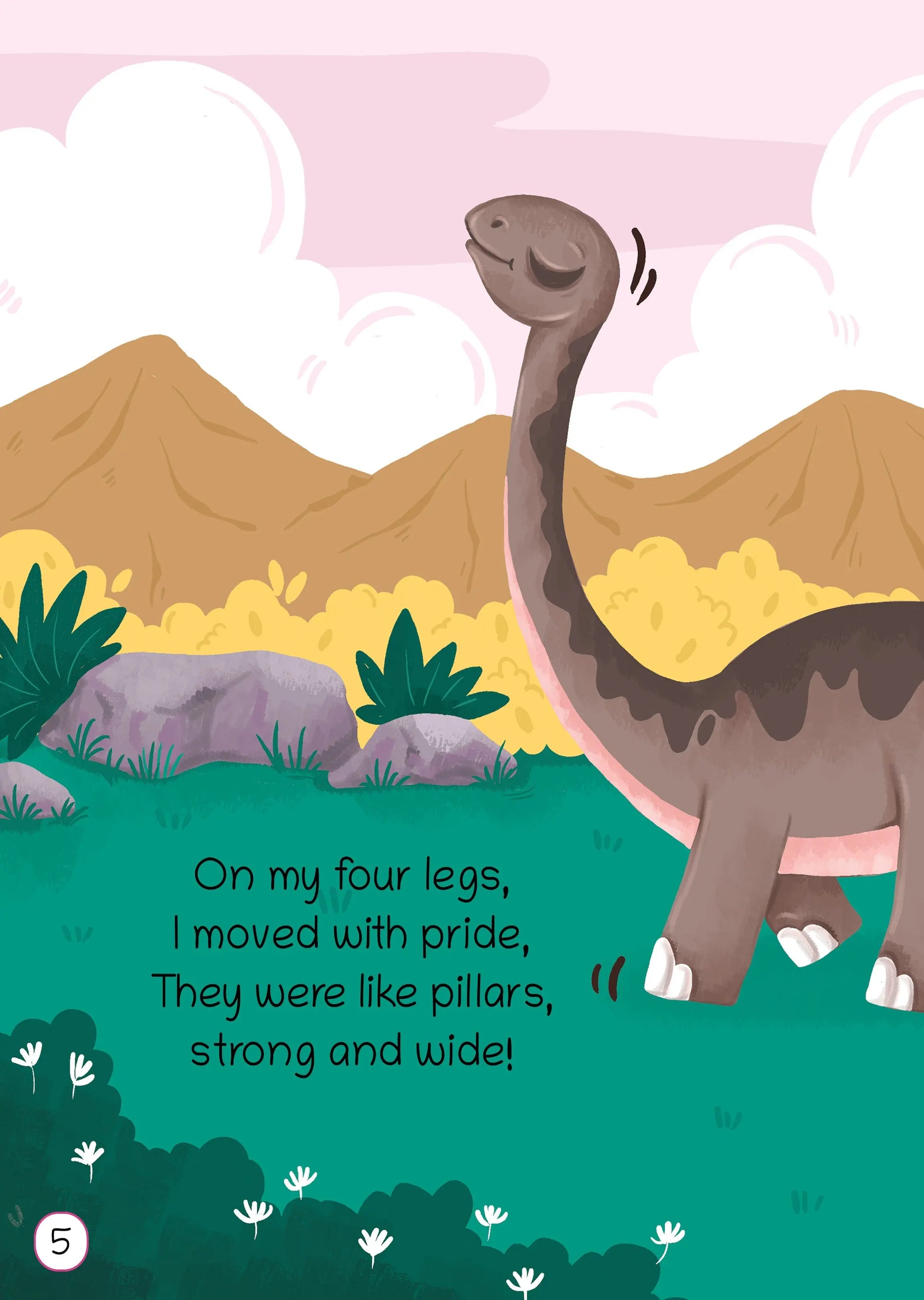Lil Legends Padded Board Book for Kids | I am a Diplodocus | Illustrated Dinosaur Book for Toddlers | Durable Early Learning Picture Book | Age 2–5 Years | Padded Cover Edition 