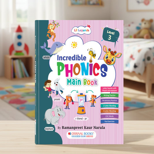 Incredible Phonics Level 3 Part 1 | Digraphs, Blends & Decodable Stories (Ages 4-7) 