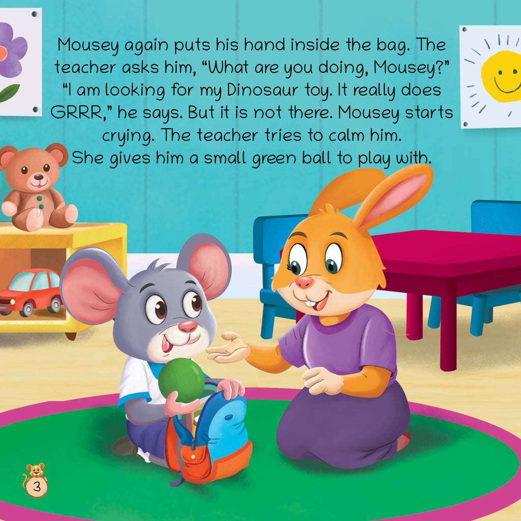 Lil Legends Look Inside Mousey’s School Bag