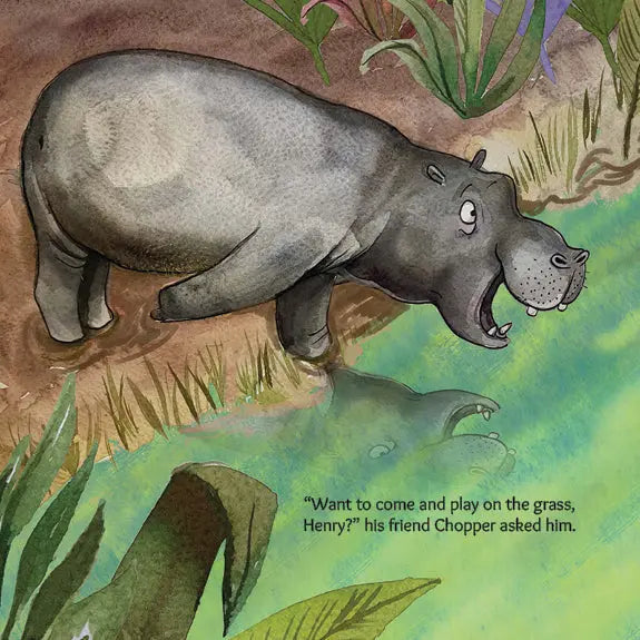 Lil Legends A Life Lesson for Kids Series, A Hippo Called Henry - A Story About Team Spirit | Value-based Picture Story Board Book | Age 4–8 