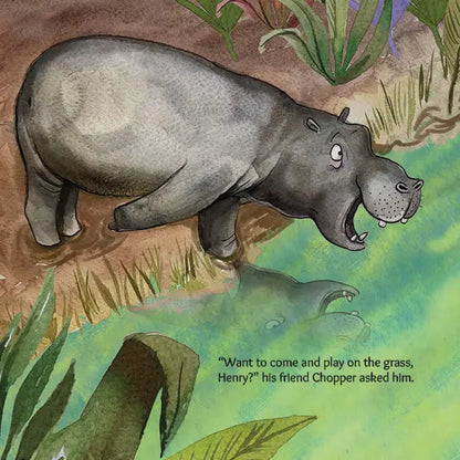 Lil Legends A Life Lesson for Kids Series, A Hippo Called Henry - A Story About Team Spirit | Value-based Picture Story Board Book | Age 4–8 