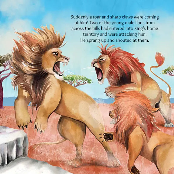 Lil Legends A Life Lesson for Kids Series, A Lion Called King - A Story About Respect | Value-based Picture Story Board Book | For Age 4–8 