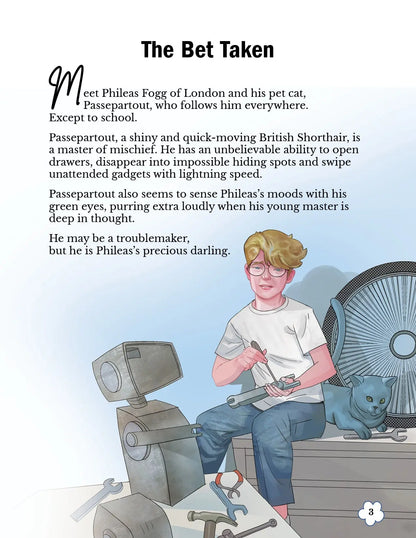 Lil Legends  Around the World in 80 Days, A Timeless Classic Re-Imagined for Today | Illustrated Story Book | Vocabulary, Imagination and Value Booster Story | For Age 7+ 