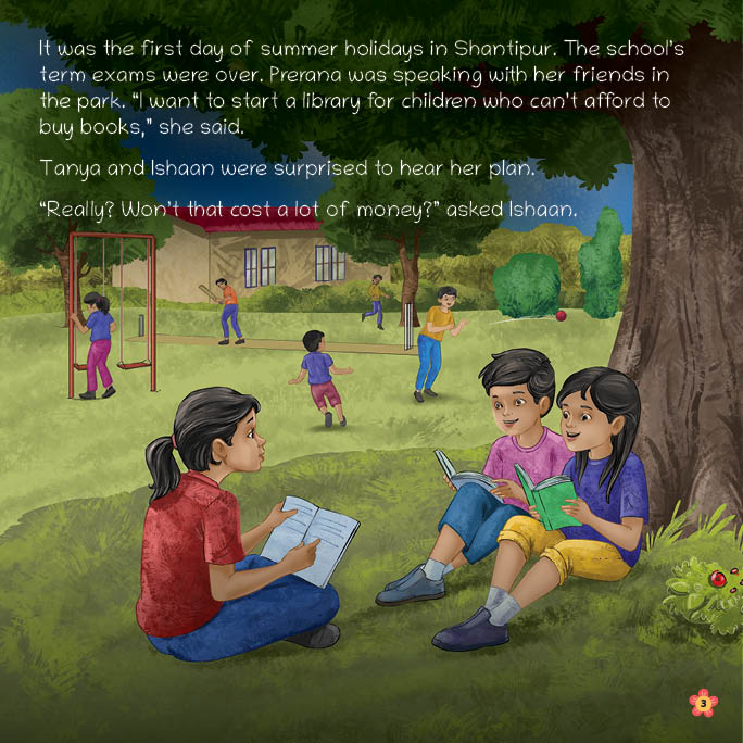 Little Legends: The Little Library Club, A book for Financial Literacy 