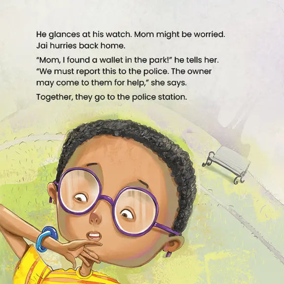 Lil Legends Mindful Moments Series - The Lost Wallet, Being Careful | Colourful Picture Story Book for Kids | Illustrated Stories to Build Self-Control and Emotional Learning | Age 5+ 