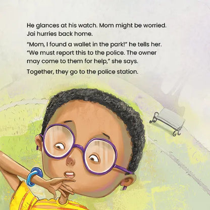 Lil Legends Mindful Moments Series - The Lost Wallet, Being Careful | Colourful Picture Story Book for Kids | Illustrated Stories to Build Self-Control and Emotional Learning | Age 5+ 