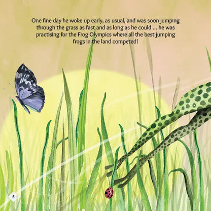 Lil Legends A Life Lesson for Kids Series, A Frog Called Freddy - A Story About Trying Your Best | Value-based Picture Story Board Book | For Age 4–8 