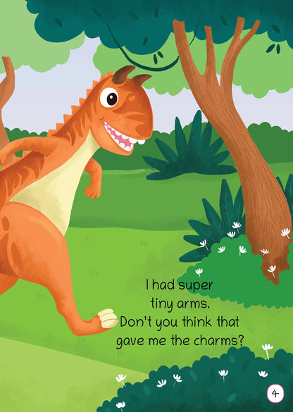 Lil Legends Padded Board Book for Kids | I am a Carnotaurus | Illustrated Dinosaur Book for Toddlers | Durable Early Learning Picture Book | Age 2–5 Years | Padded Cover Edition