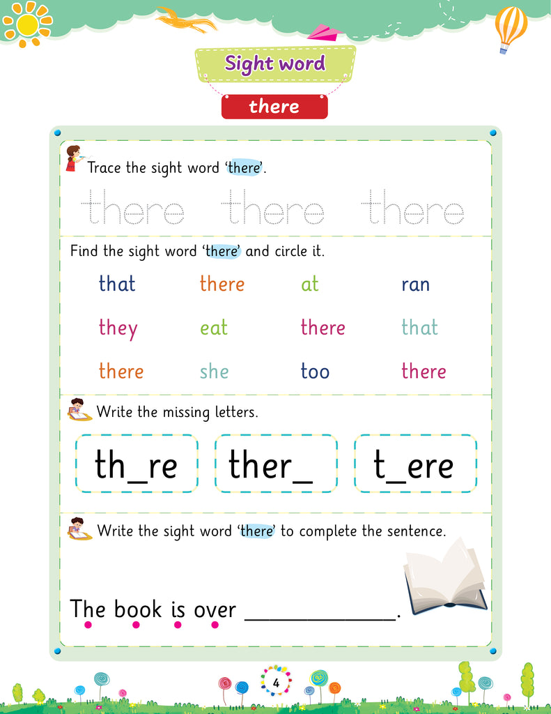 Lil Legends Incredible Phonics Level 4 Sight Words