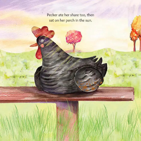 Lil Legends A Life Lesson for Kids Series, A Hen Called Pecker - A Story About Sharing | Value-based Picture Story Board Book | For Age 4–8 