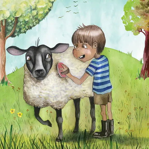 Lil Legends A Life Lesson for Kids Series, A Sheep Called Mo - A Story About Listening | Value-based Picture Story Board Book | For Age 4–8 