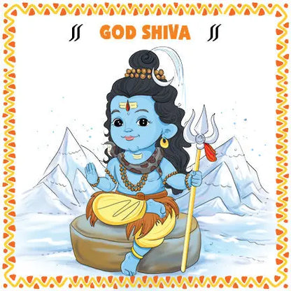 Lil Legends Shlokas & Mantras Padded Board Book for Kids | Sanskrit Prayers & Verses with Illustrations | Cultural Learning Picture Book | Age 2+ Years | Padded Cover Edition 