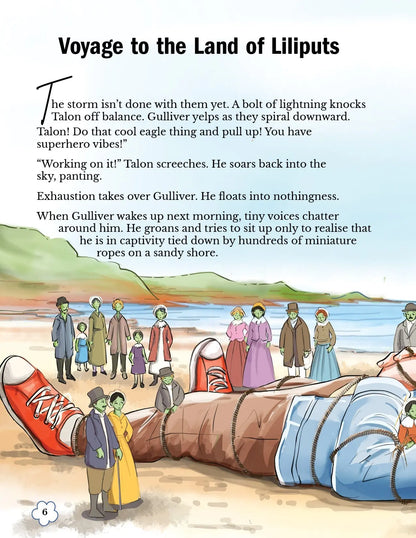 Lil Legends  Around the World in 80 Days, A Timeless Classic Re-Imagined for Today | Illustrated Story Book | Vocabulary, Imagination and Value Booster Story | For Age 7+ 