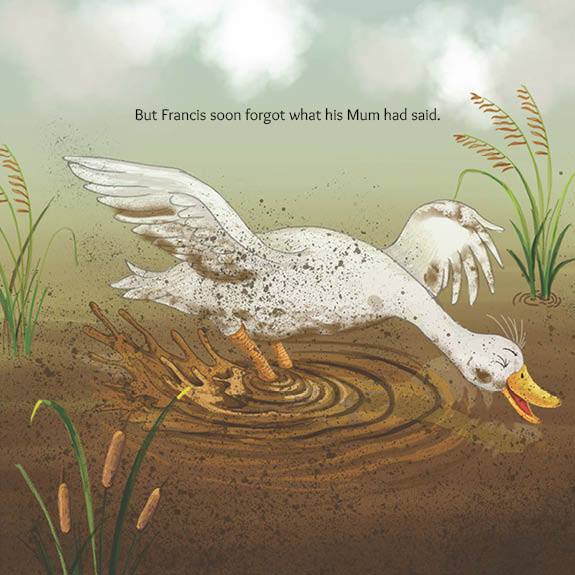 Lil Legends: A Duck Called Francis -Being clean 