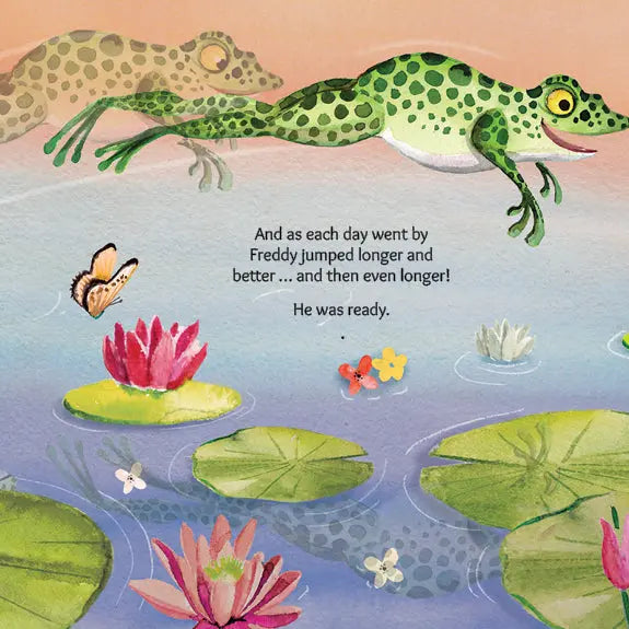 Lil Legends A Life Lesson for Kids Series, A Frog Called Freddy - A Story About Trying Your Best | Value-based Picture Story Board Book | For Age 4–8 