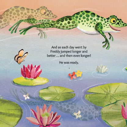 Lil Legends A Life Lesson for Kids Series, A Frog Called Freddy - A Story About Trying Your Best | Value-based Picture Story Board Book | For Age 4–8 