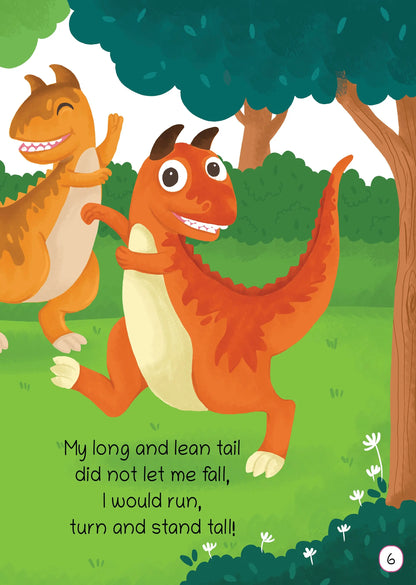 Lil Legends Padded Board Book for Kids | I am a Carnotaurus | Illustrated Dinosaur Book for Toddlers | Durable Early Learning Picture Book | Age 2–5 Years | Padded Cover Edition