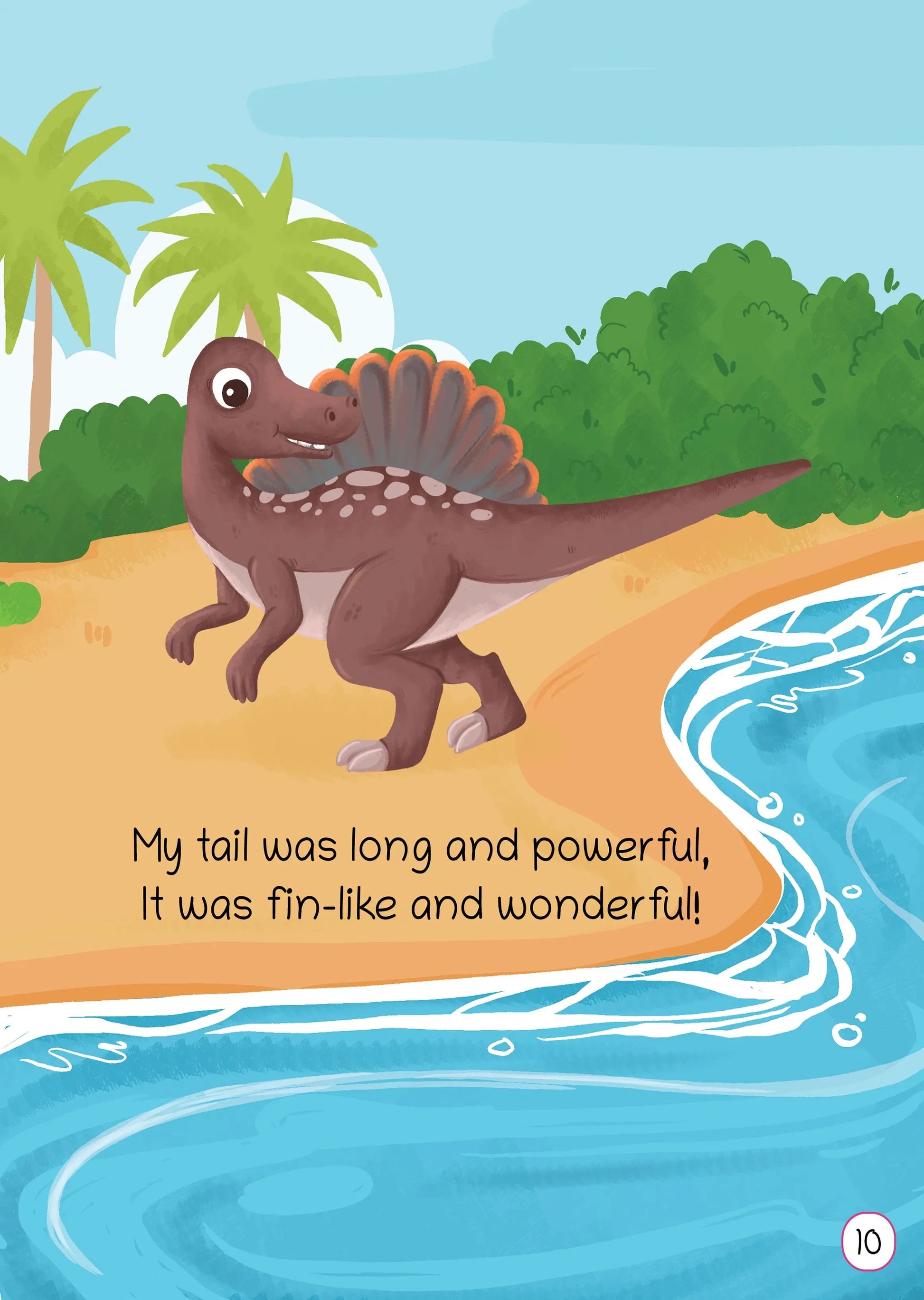 Lil Legends Padded Board Book for Kids | I am a Spinosaurus | Illustrated Dinosaur Book for Toddlers | Durable Early Learning Picture Book | Age 2–5 Years | Padded Cover Edition 