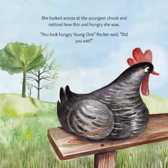 Lil Legends A Life Lesson for Kids Series, A Hen Called Pecker - A Story About Sharing | Value-based Picture Story Board Book | For Age 4–8 