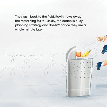 Lil Legends Mindful Moments Series - Hunger Pangs, Eating Mindfully I Picture Story Book for Kids | Illustrated Stories to Build Self-Control and Emotional Learning | Age 5+ 