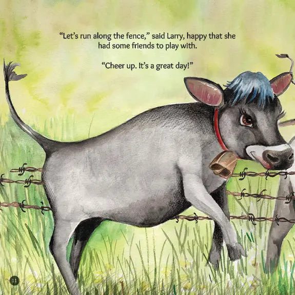 Lil Legends A Life Lesson for Kids Series, A Cow Called Larry - A Story About Making Friends | Value-based Picture Story Board Book | For Age 4–8 