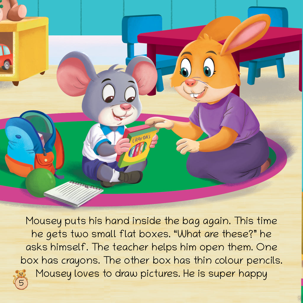Lil Legends Look Inside Mousey’s School Bag