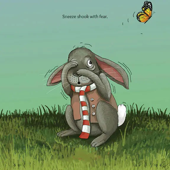 Lil Legends A Life Lesson for Kids Series, A Rabbit Called Sneeze  - A Story About Handling Fear | Value-based Picture Story Board Book | For Age 4–8 