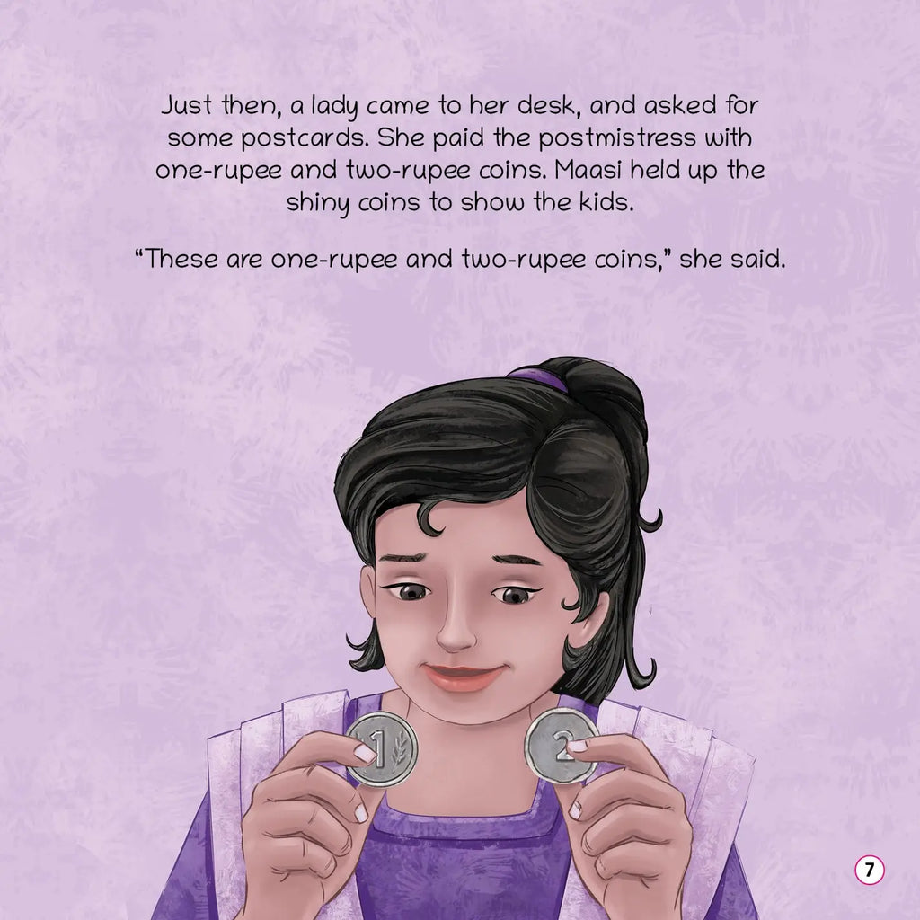 Lil Legends: A Trip to Village Post Office, A book for Financial Literacy