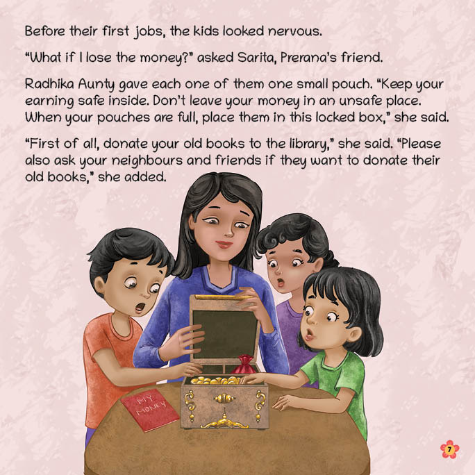 Little Legends: The Little Library Club, A book for Financial Literacy 