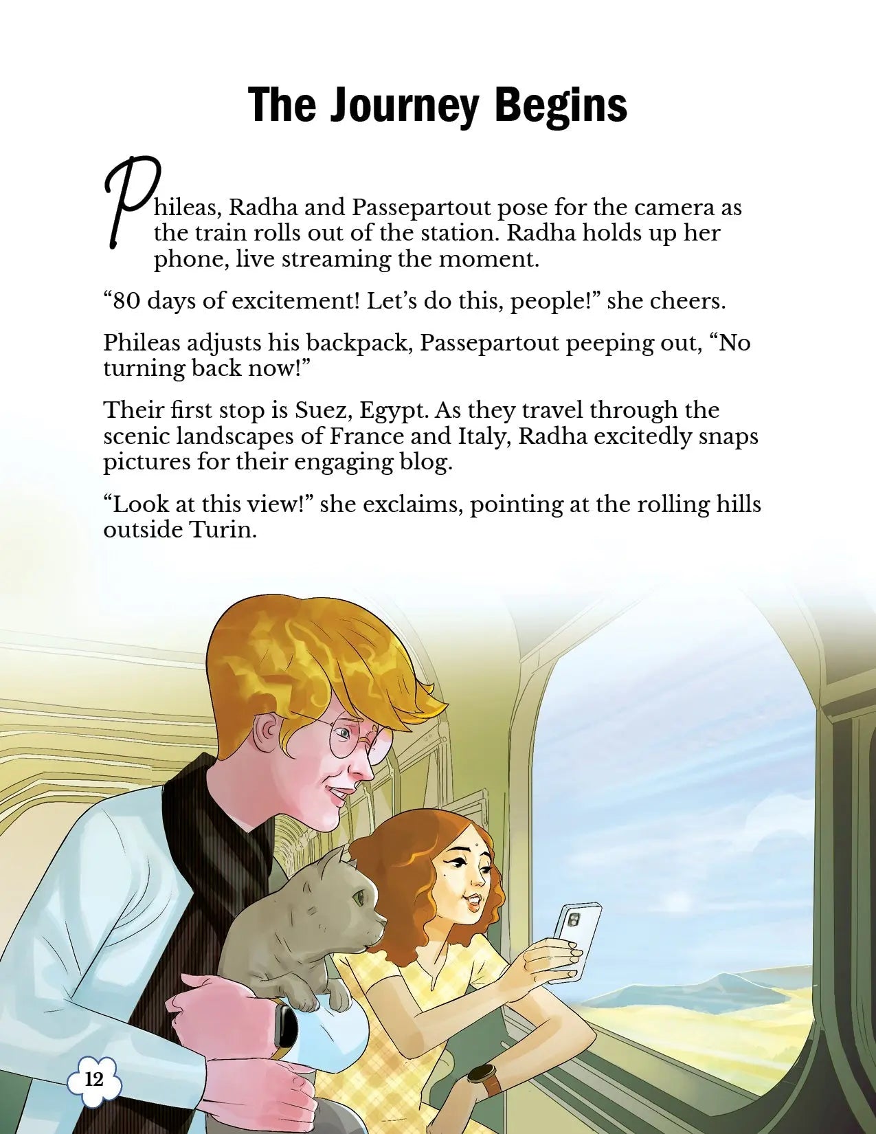 Lil Legends  Around the World in 80 Days, A Timeless Classic Re-Imagined for Today | Illustrated Story Book | Vocabulary, Imagination and Value Booster Story | For Age 7+ 