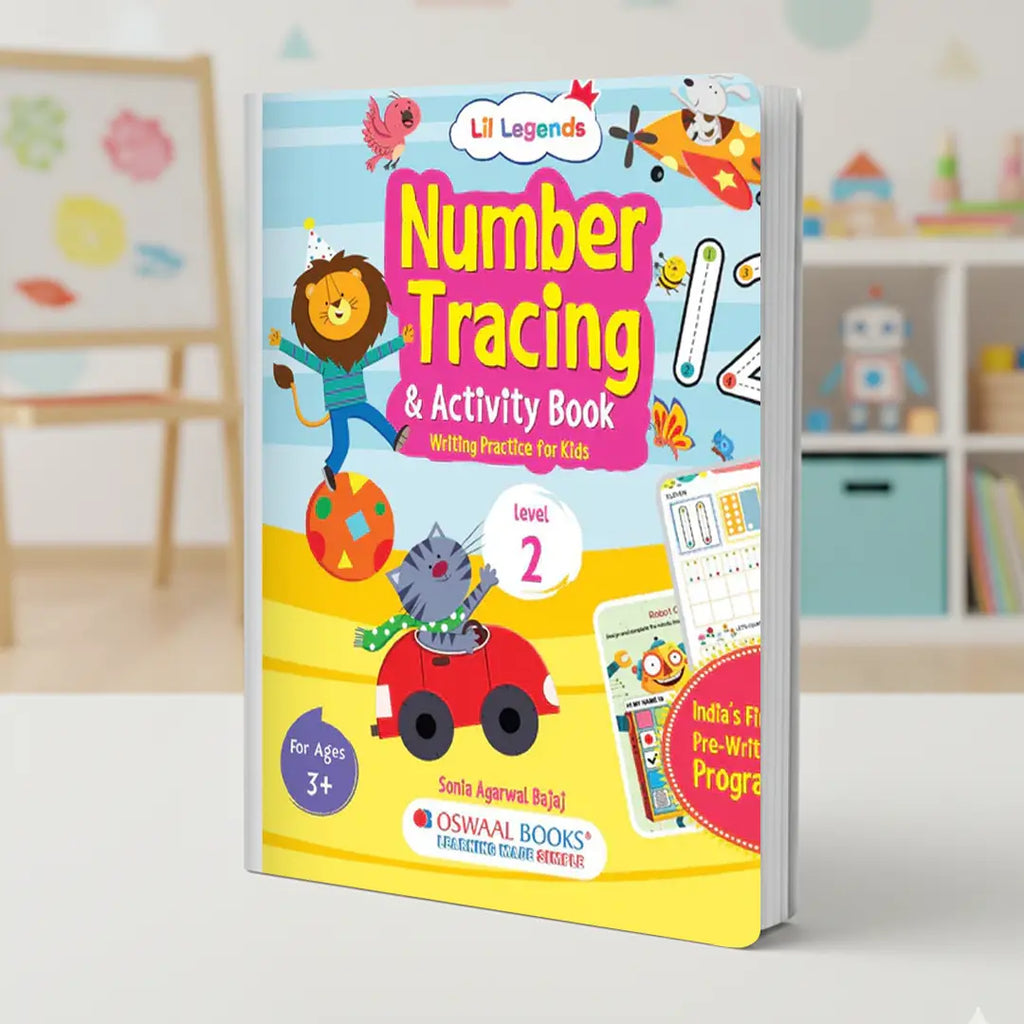 Number Tracing Activity Book L-2 - Learn Numbers 11–20 with Fun Exercises | Level 2 | Ages 3+ | 