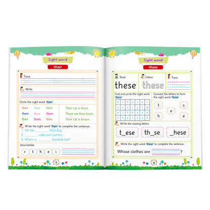 Incredible Phonics for Masters Bundle – 4 Books | Level 3 & 4 Phonics Main Books + Sight Words | Reading, Phonics & Word-Building Skills | Learning Books for Ages 5–6+ 
