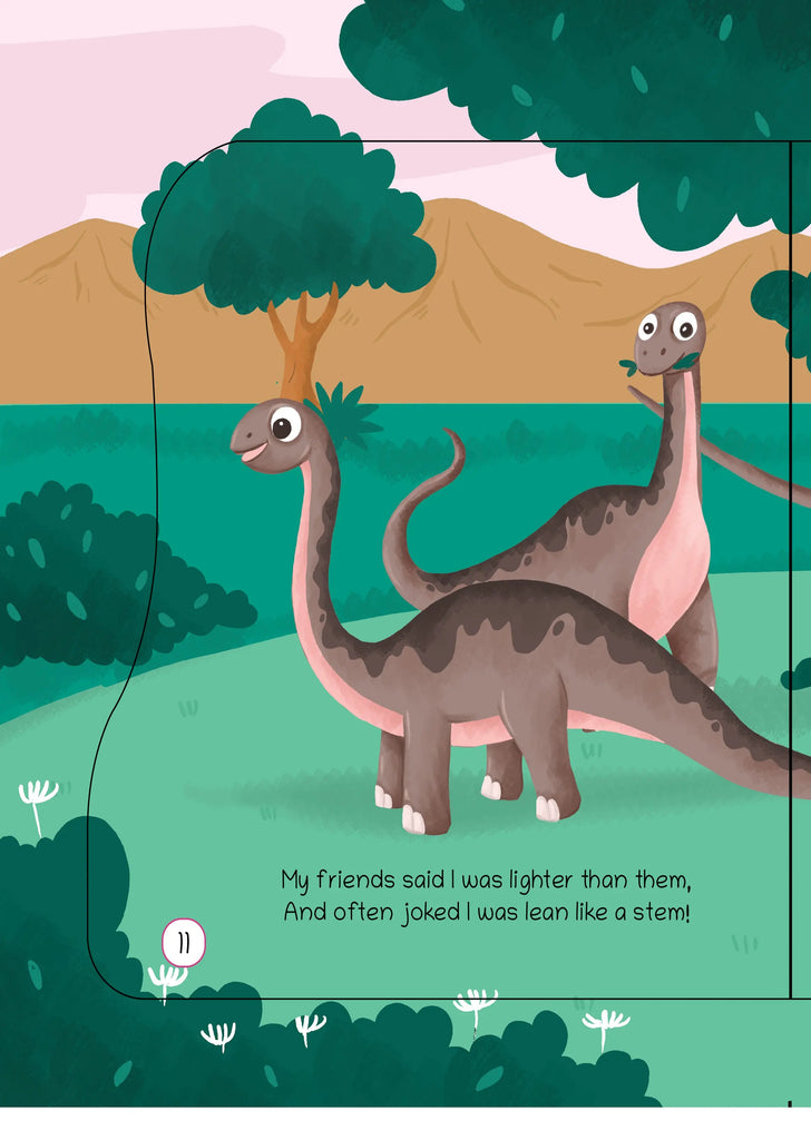 Lil Legends Shaped Board Book, I am a Diplodocus 