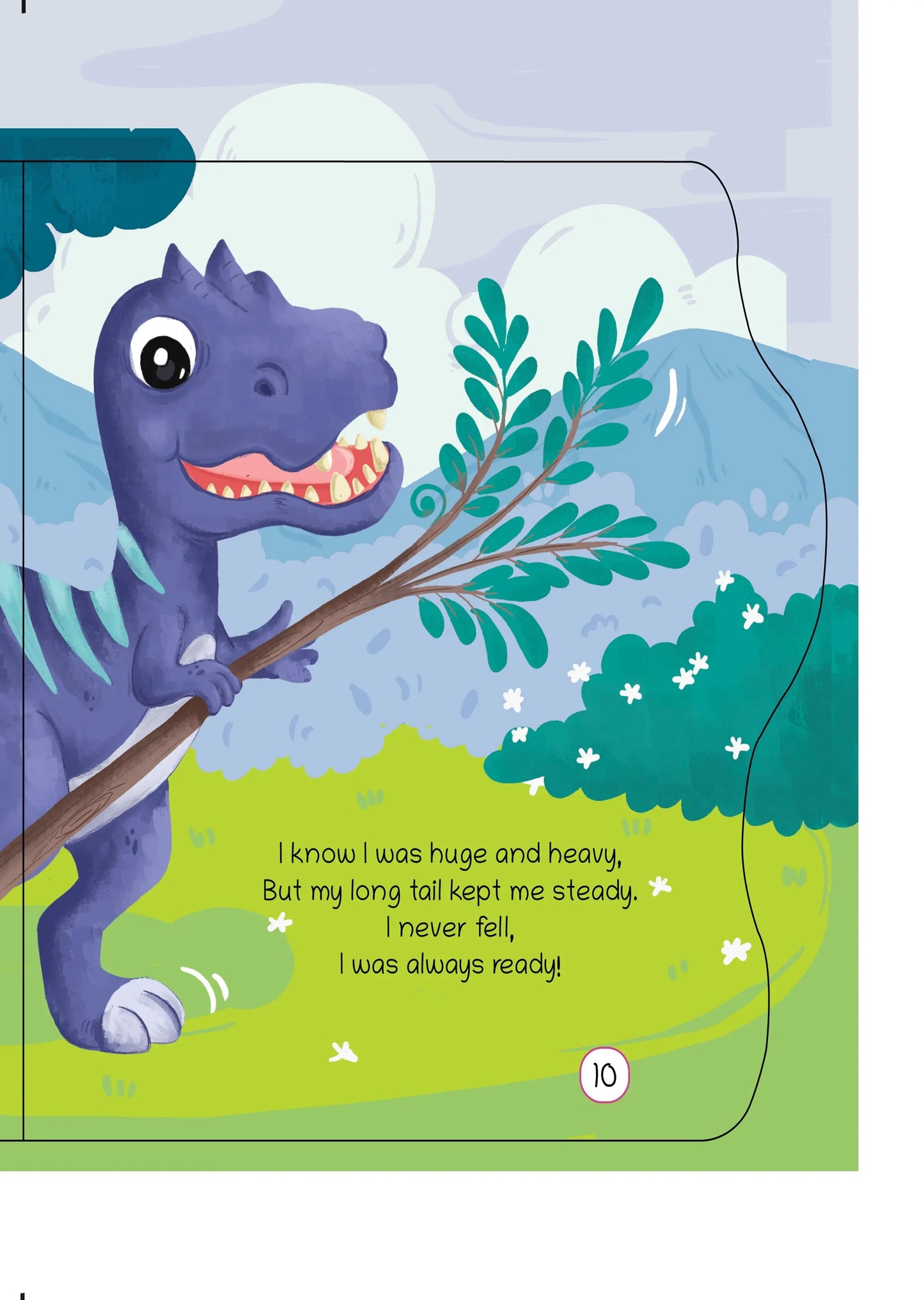 Lil Legends Dino Shaped Board Book for Kids | I am an Allosaurus | Illustrated Dinosaur Story Book | Early Learning Picture Book | Age 2-5 Years | Board Book | Durable Edition